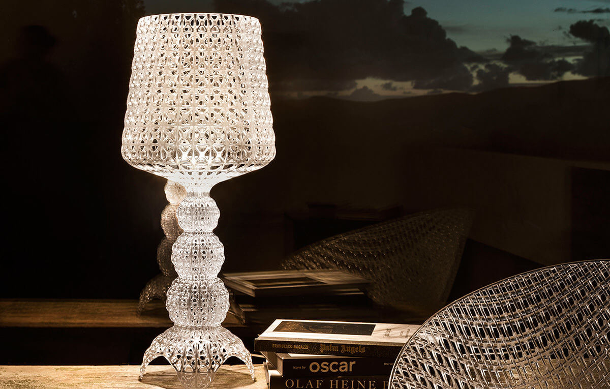 Kartell Настольная лампа Mini Kabuki от Kartell — в интерьере