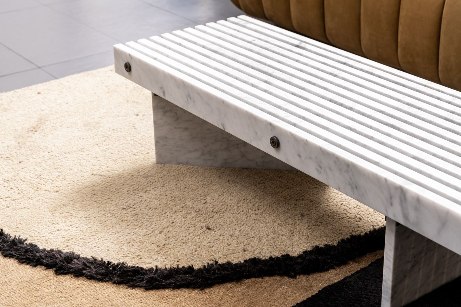 Baxter Журнальный столик Rail Matt Bianco Gioia от Baxter — в интерьере