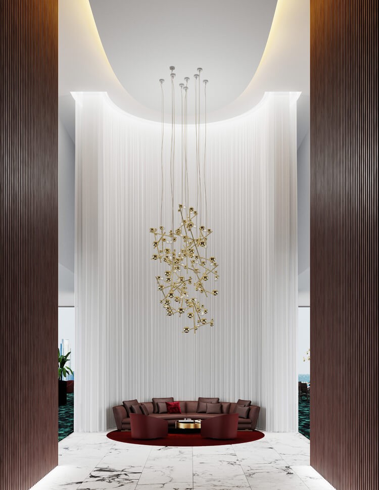 Brand Van Egmond Люстра Galaxy от Brand Van Egmond — в интерьере