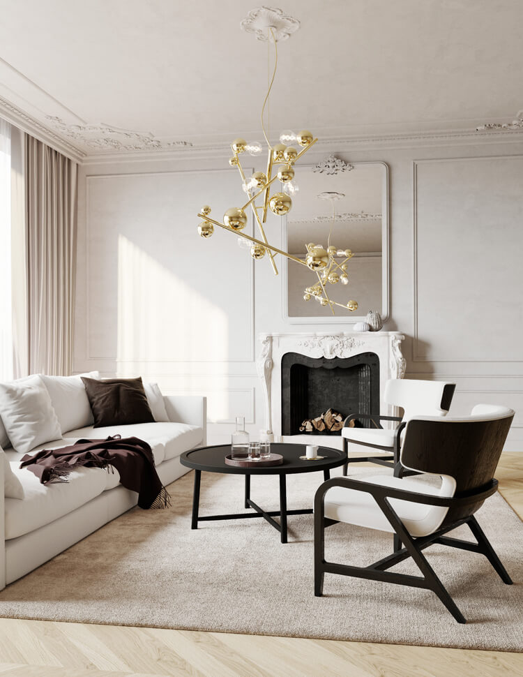 Brand Van Egmond Люстра Galaxy от Brand Van Egmond — в интерьере
