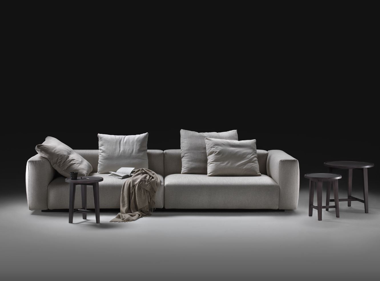 Flexform Модульный диван Lario от Flexform — в интерьере