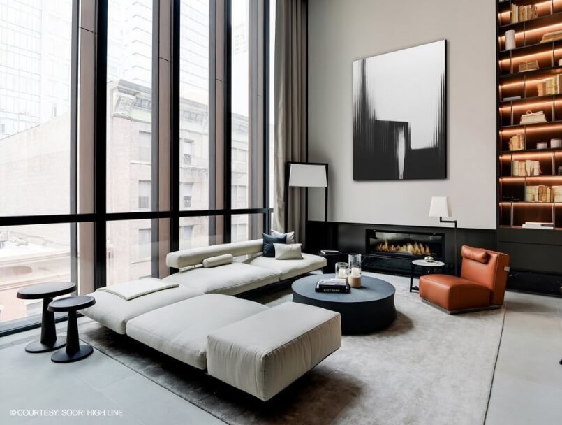 Flexform Диван Soft Dream от Flexform — в интерьере
