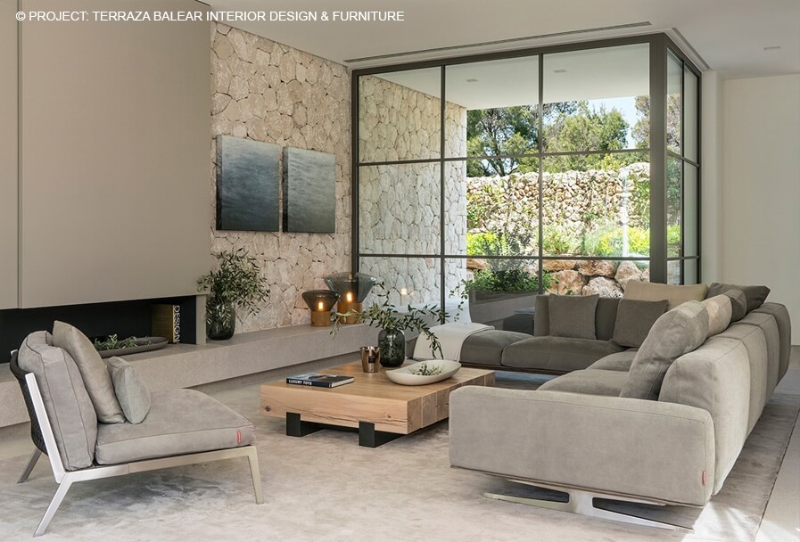 Flexform Диван Soft Dream от Flexform — в интерьере