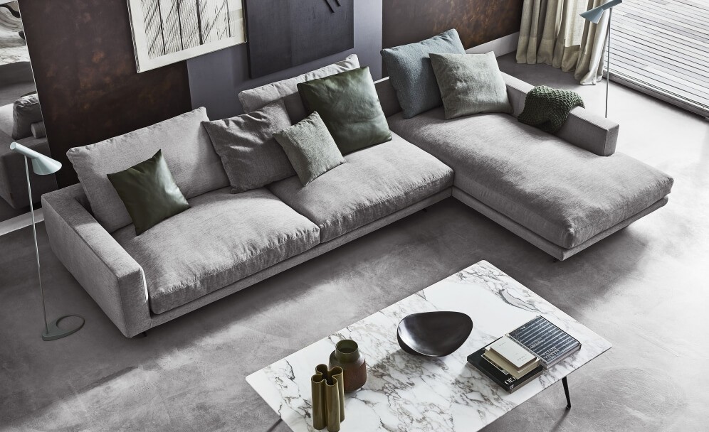 Flexform Диван Campiello от Flexform — в интерьере