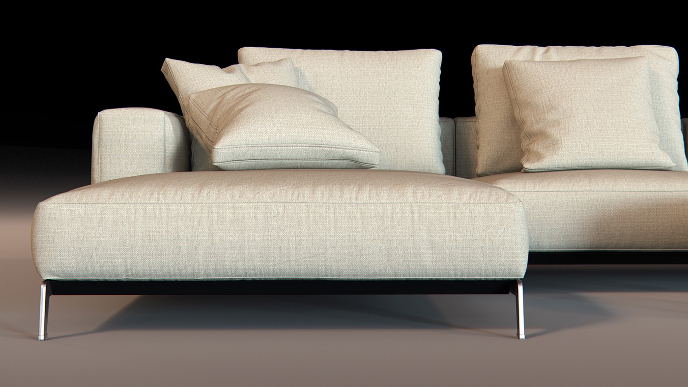 Flexform Диван Ettore от Flexform — в интерьере