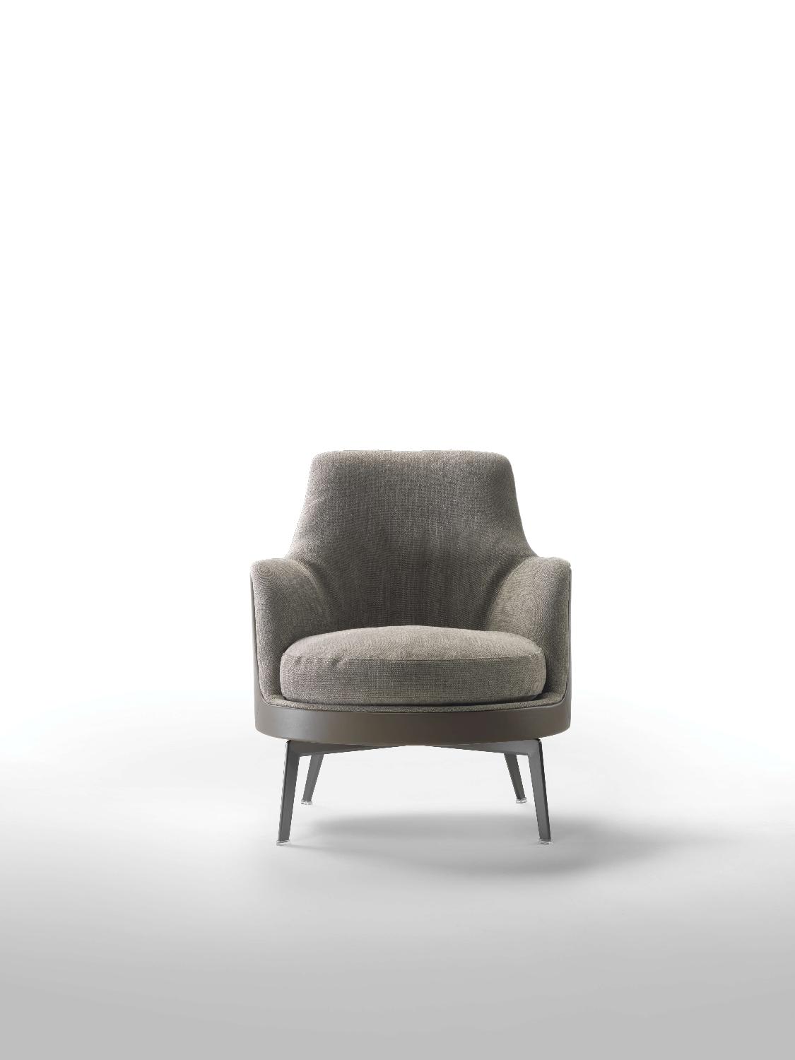 Flexform Кресло Guscio от Flexform — в интерьере