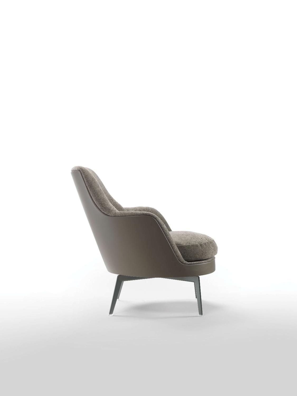 Flexform Кресло Guscio от Flexform — в интерьере