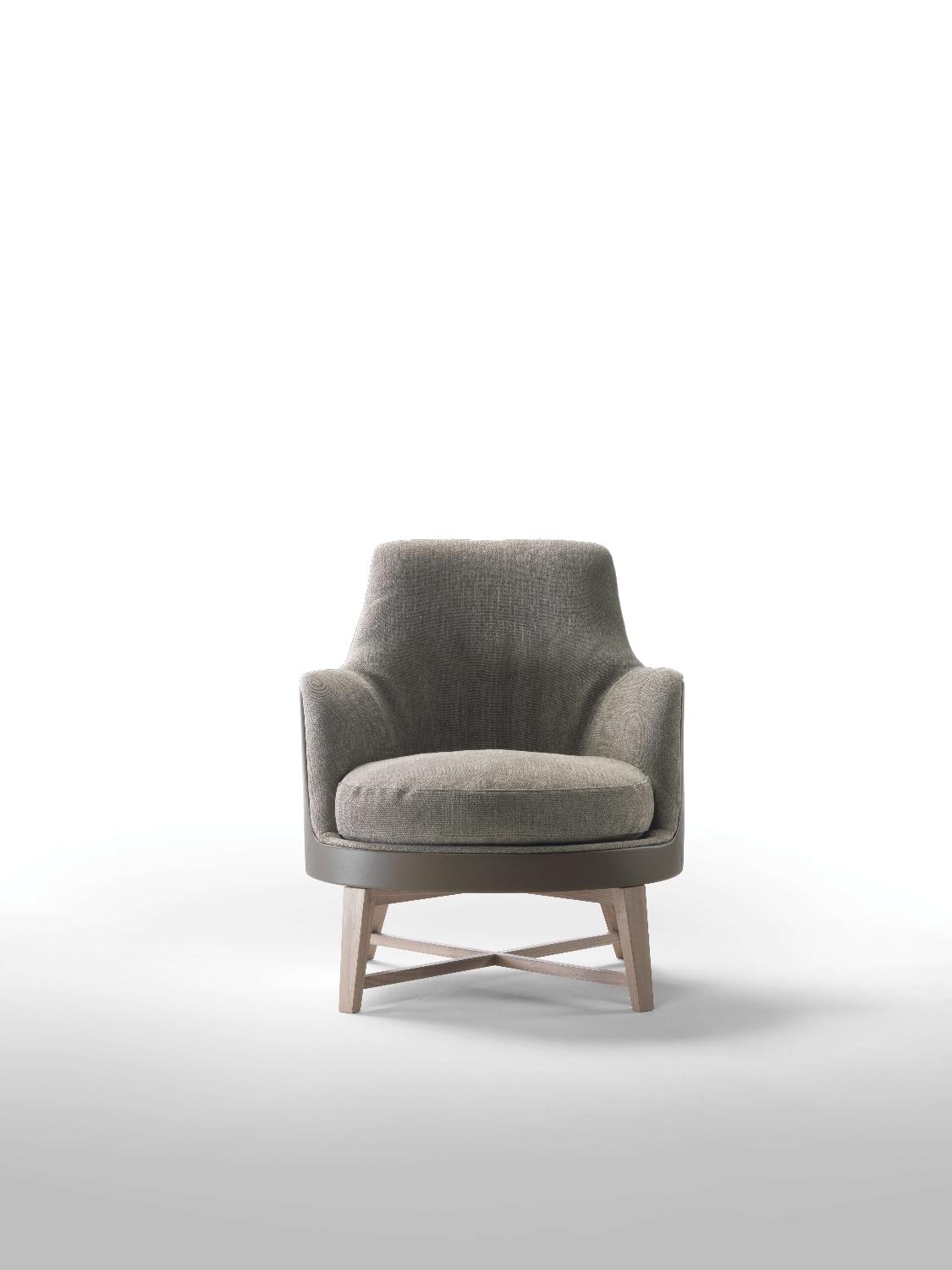 Flexform Кресло Guscio от Flexform — в интерьере