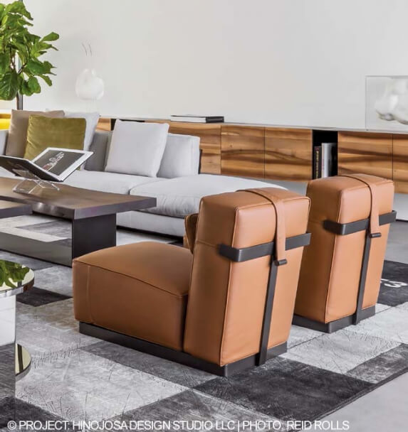 Flexform Кресло A.B.C.D. от Flexform — в интерьере