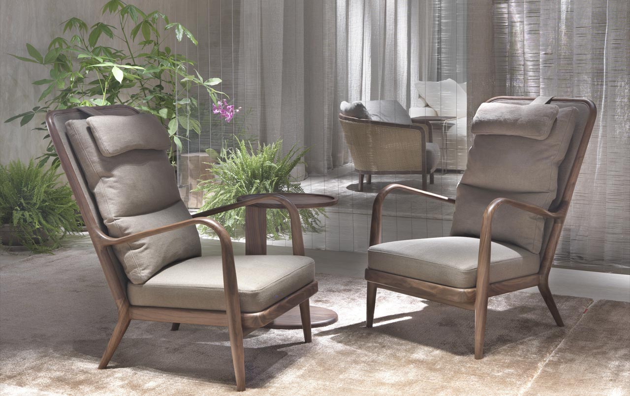 Flexform Кресло Agave от Flexform — в интерьере