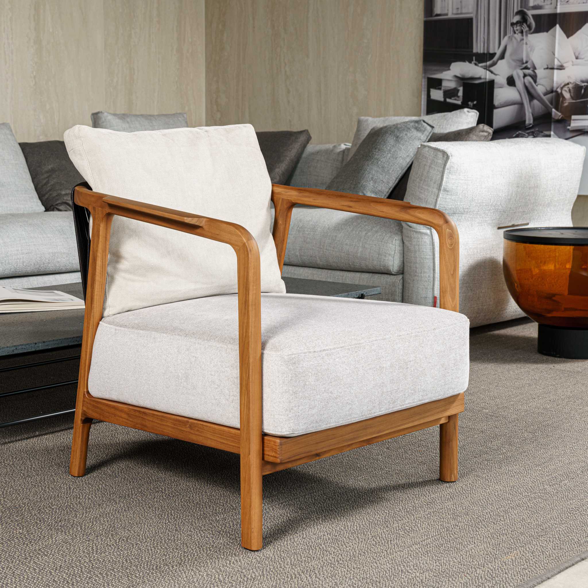 Flexform Кресло Crono от Flexform — в интерьере