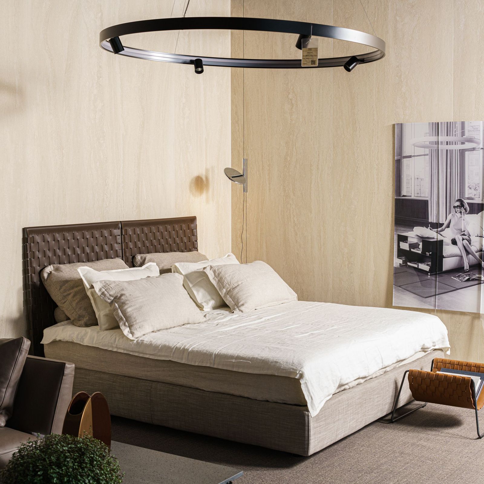 Flexform Кровать Cestone от Flexform — в интерьере