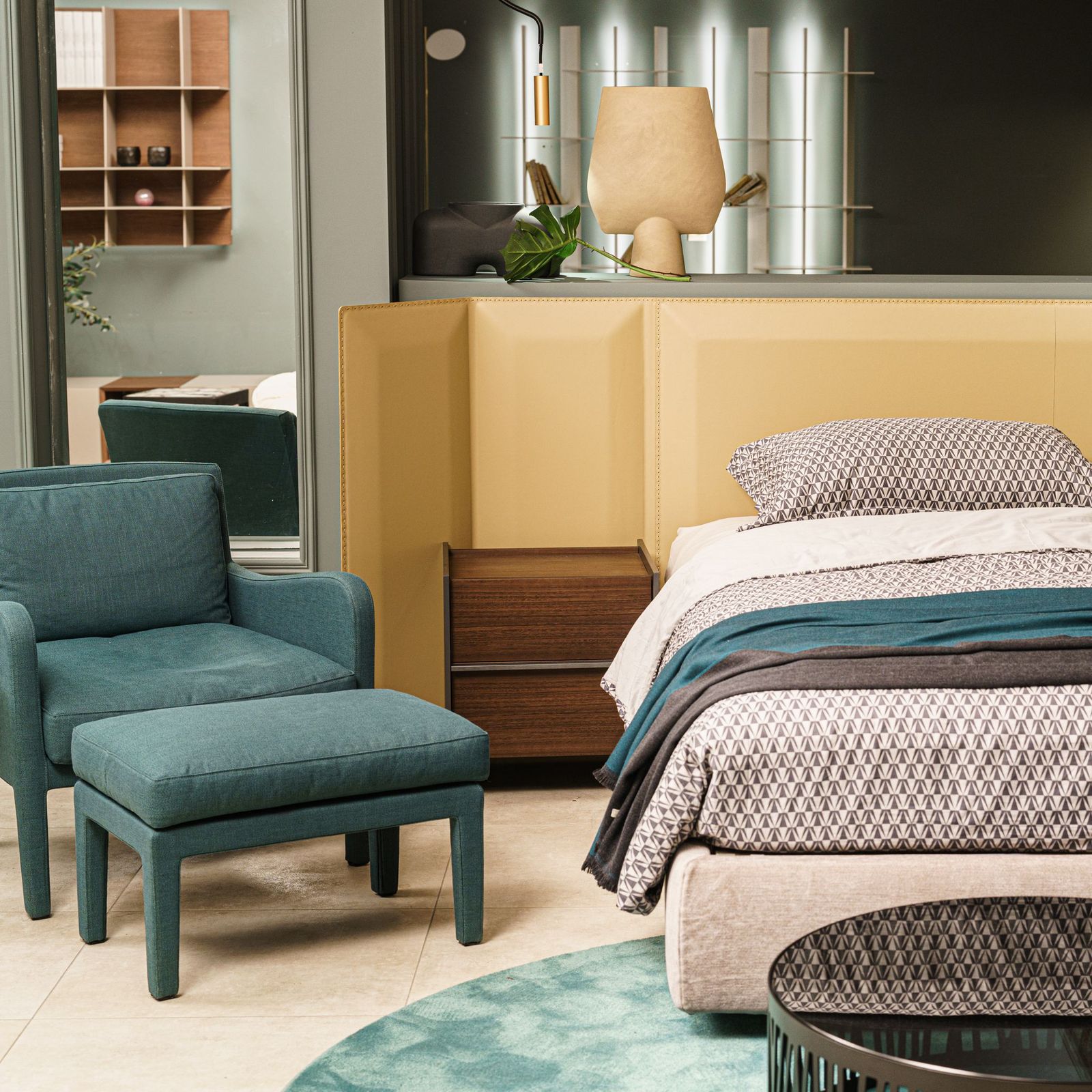 Flexform Кровать Eden от Flexform — в интерьере