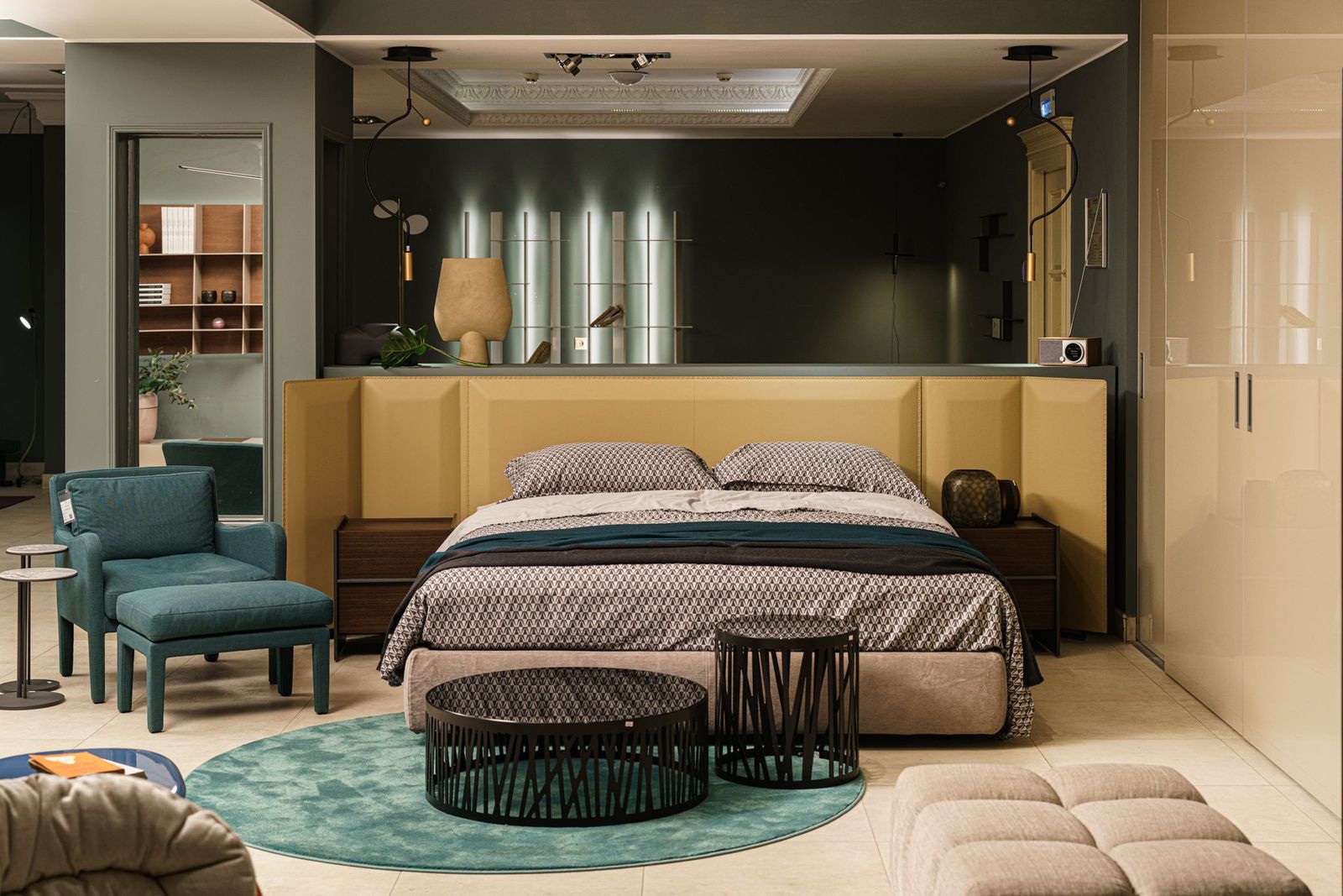 Flexform Кровать Eden от Flexform — в интерьере