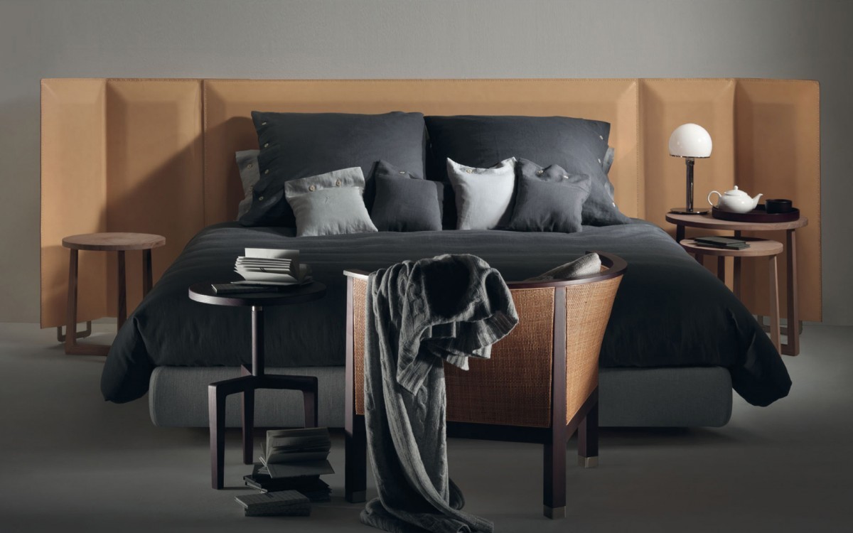 Flexform Кровать Eden от Flexform — в интерьере