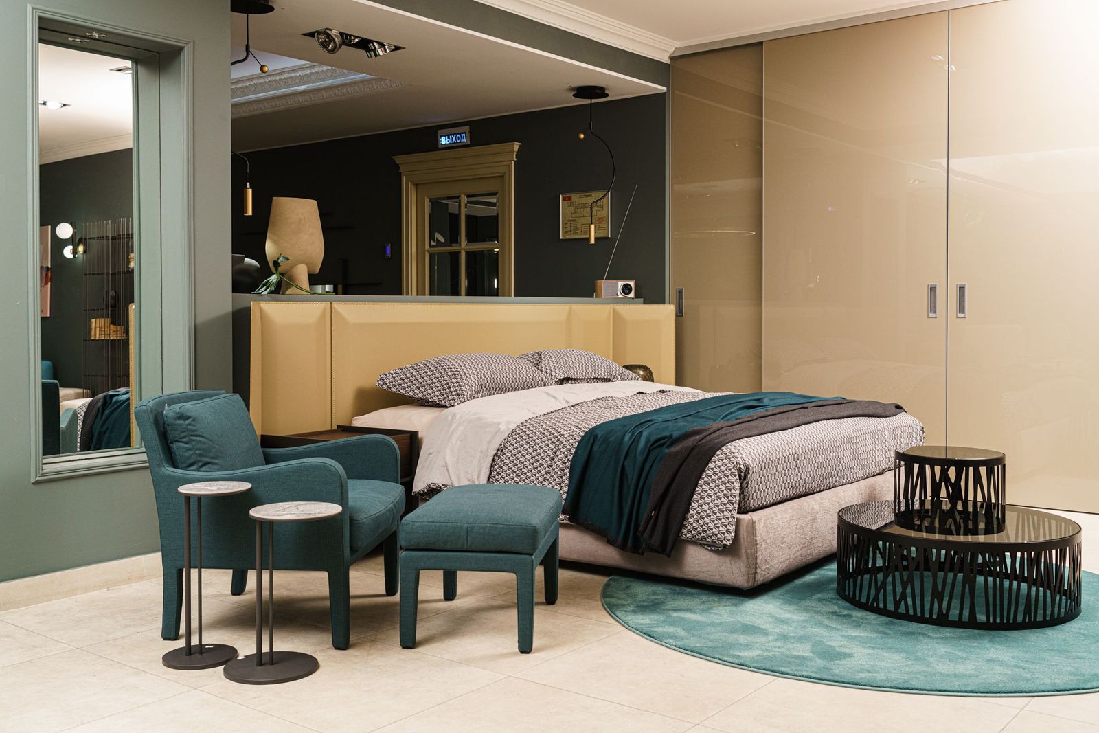 Flexform Кровать Eden от Flexform — в интерьере
