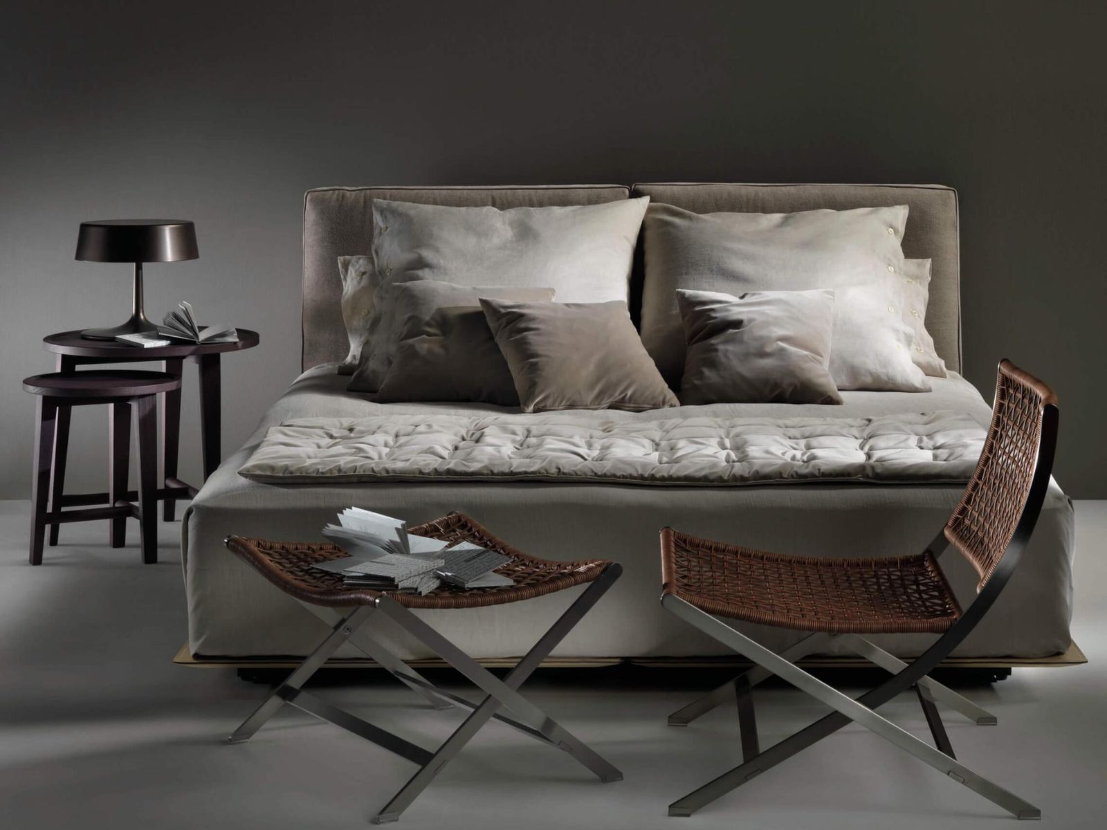 Flexform Кровать Grandemare от Flexform — в интерьере