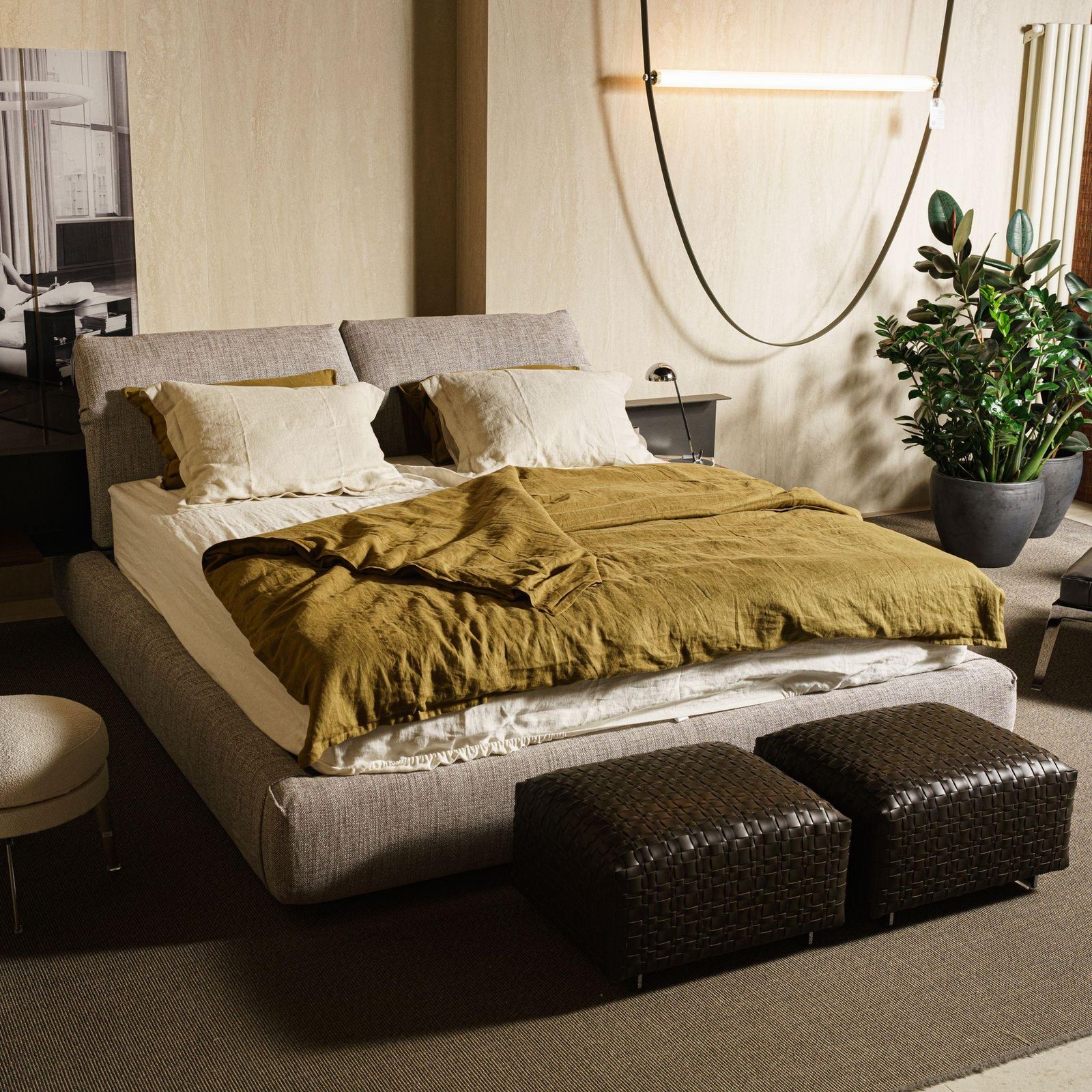 Flexform Кровать Newbridge от Flexform — в интерьере