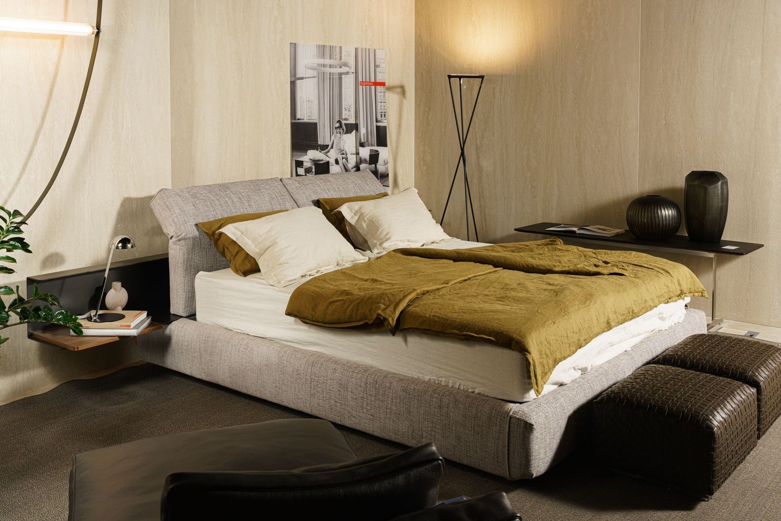 Flexform Кровать Newbridge от Flexform — в интерьере