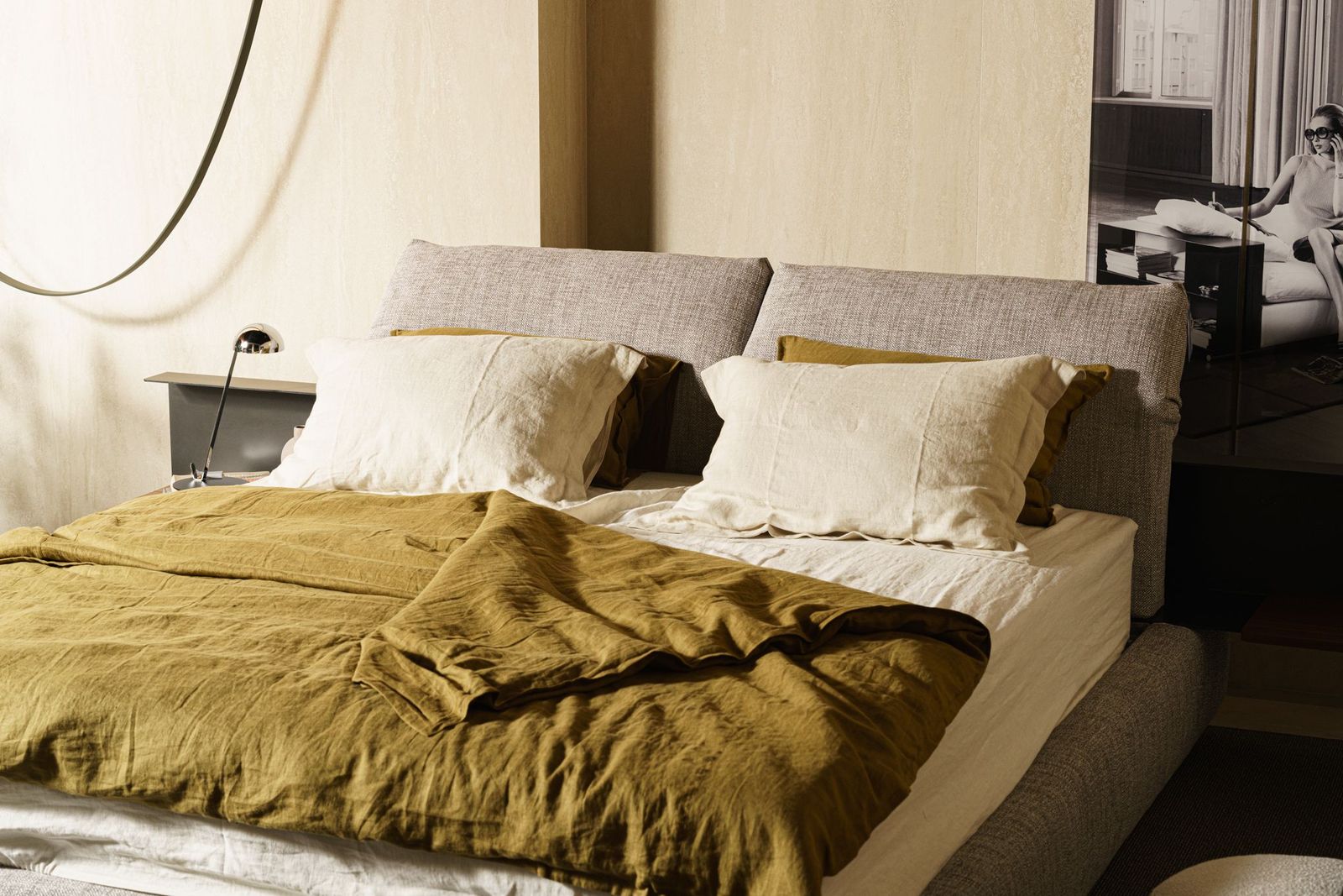 Flexform Кровать Newbridge от Flexform — в интерьере