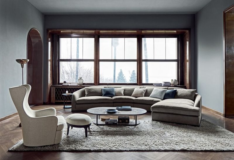 Flexform Журнальный столик Fauno от Flexform — в интерьере