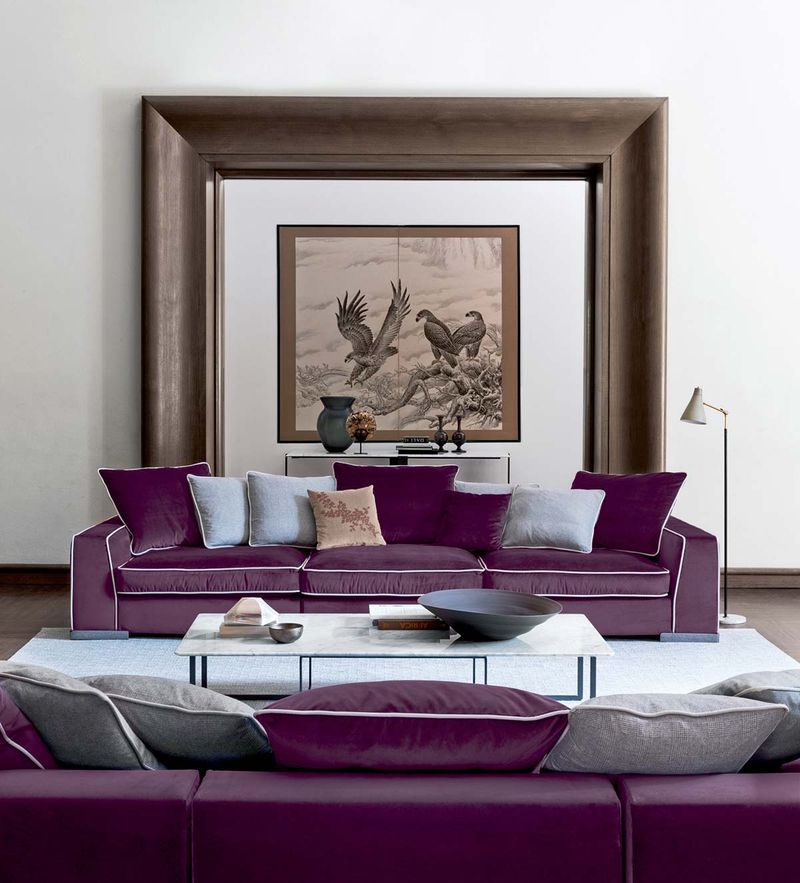 Flexform Модульный диван Armand от Flexform — в интерьере
