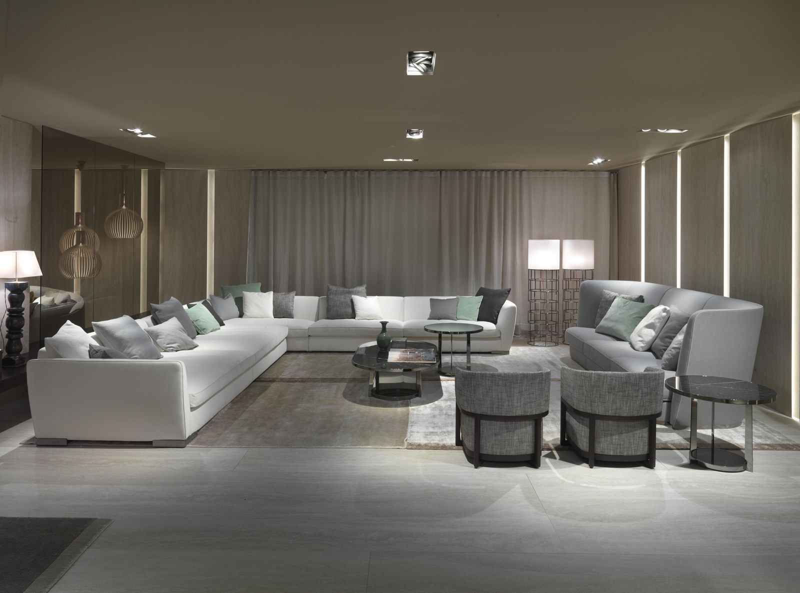 Flexform Модульный диван Altea от Flexform — в интерьере