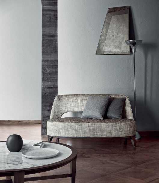 Flexform Банкетка Ermione от Flexform — в интерьере