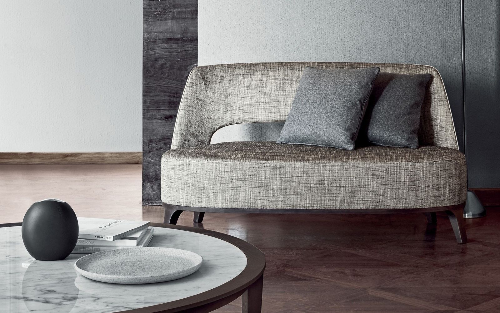 Flexform Банкетка Ermione от Flexform — в интерьере