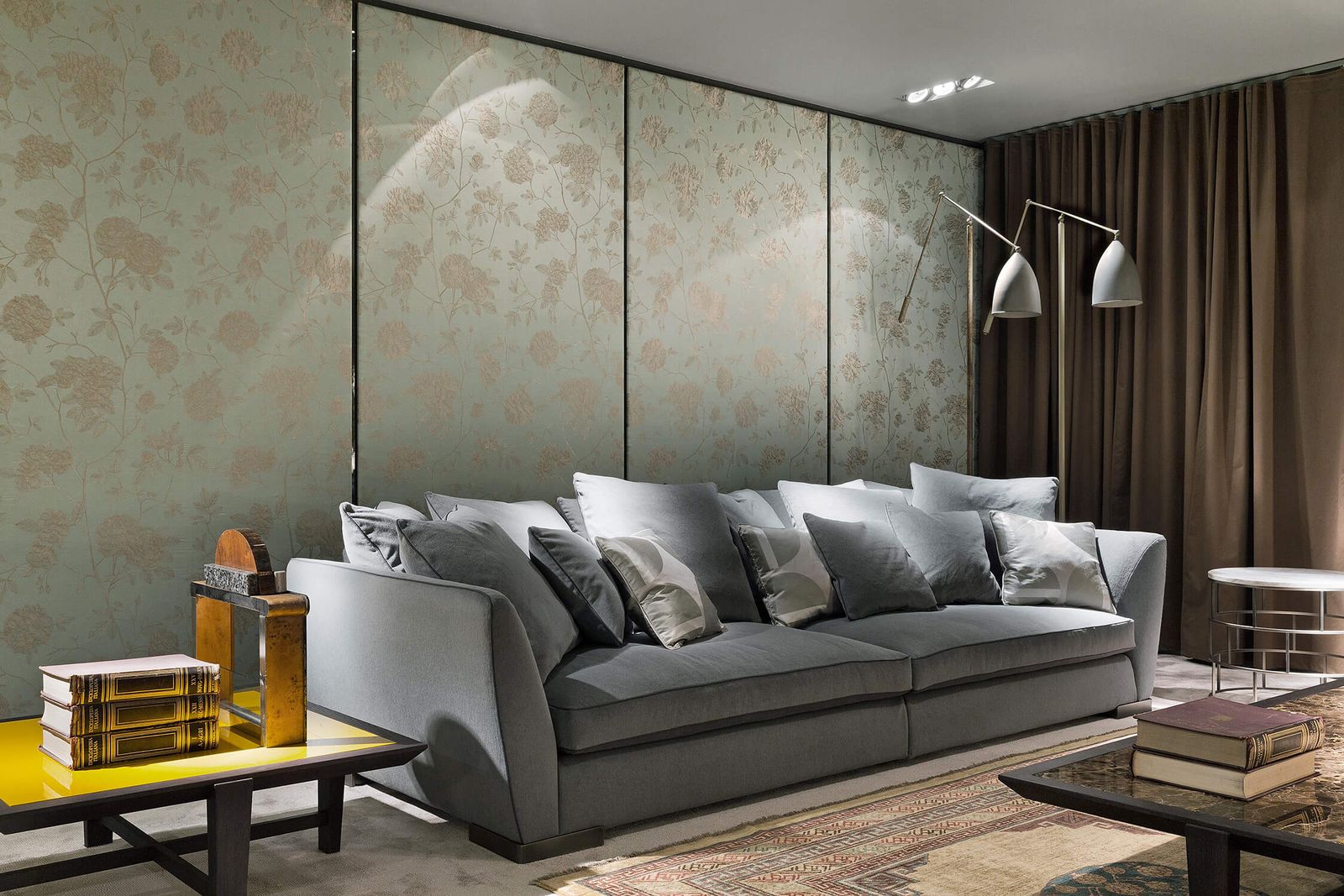 Flexform Модульный диван Ginevra от Flexform — в интерьере