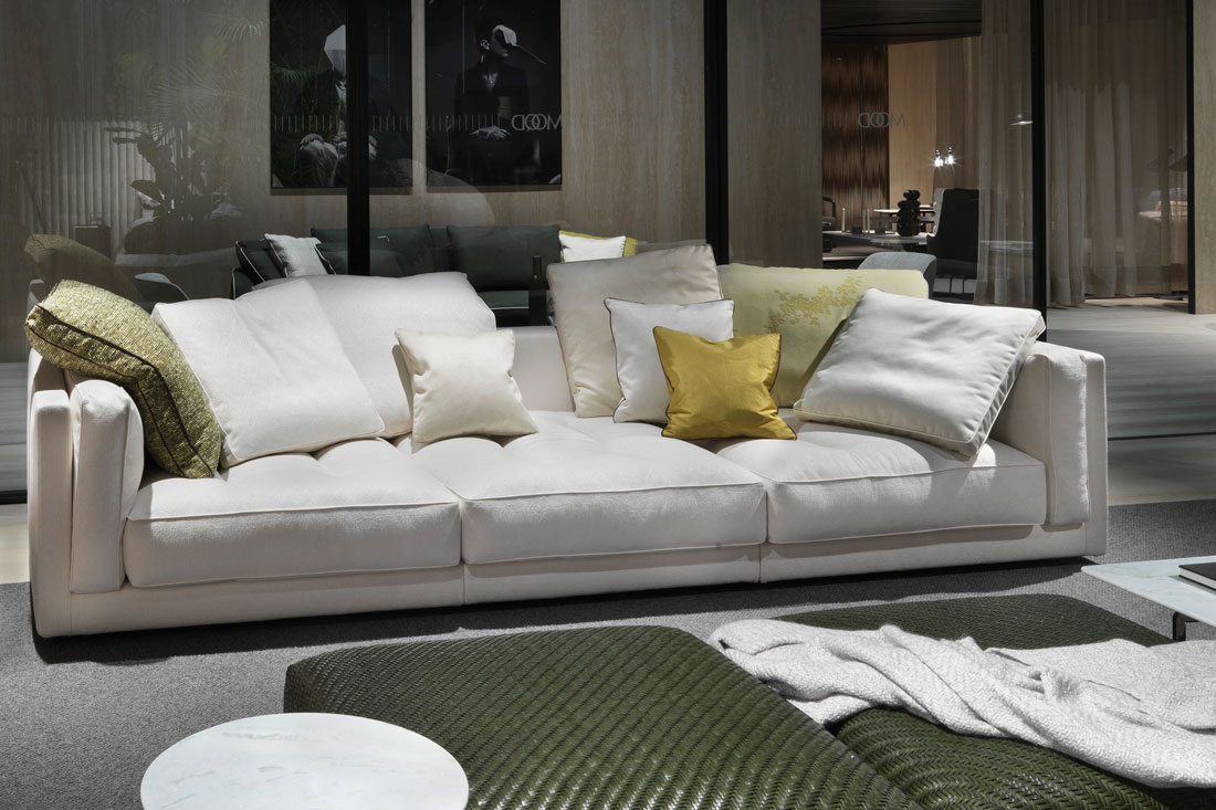 Flexform Модульный диван Lucien от Flexform — в интерьере