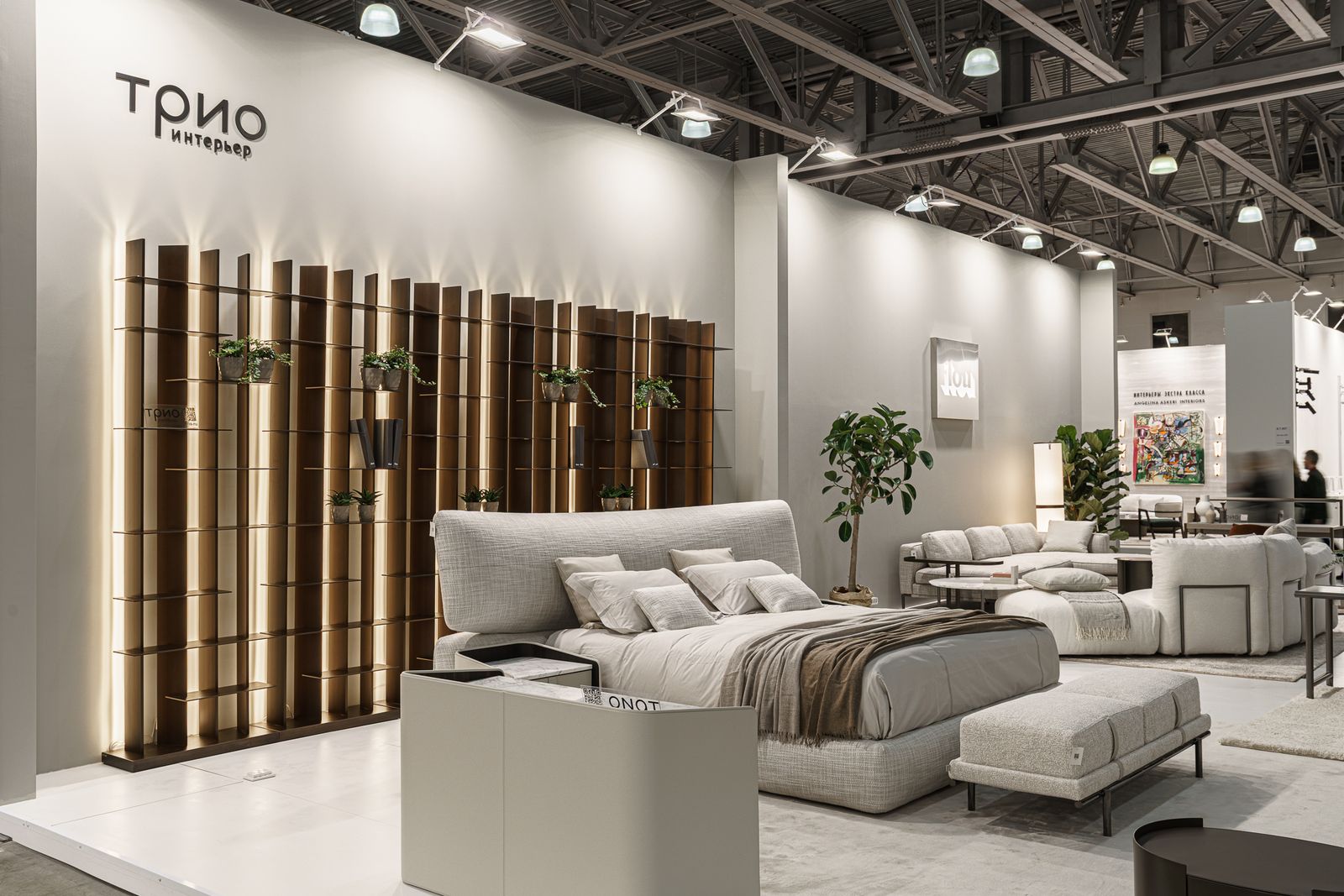 Flou Банкетка New bond от Flou — в интерьере