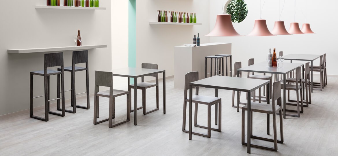 Pedrali Стол Fabbrico от Pedrali — в интерьере