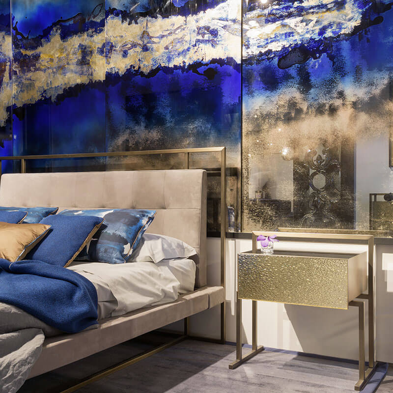 Arte Veneziana Стеновые панели Deep Blue от Arte Veneziana — в интерьере