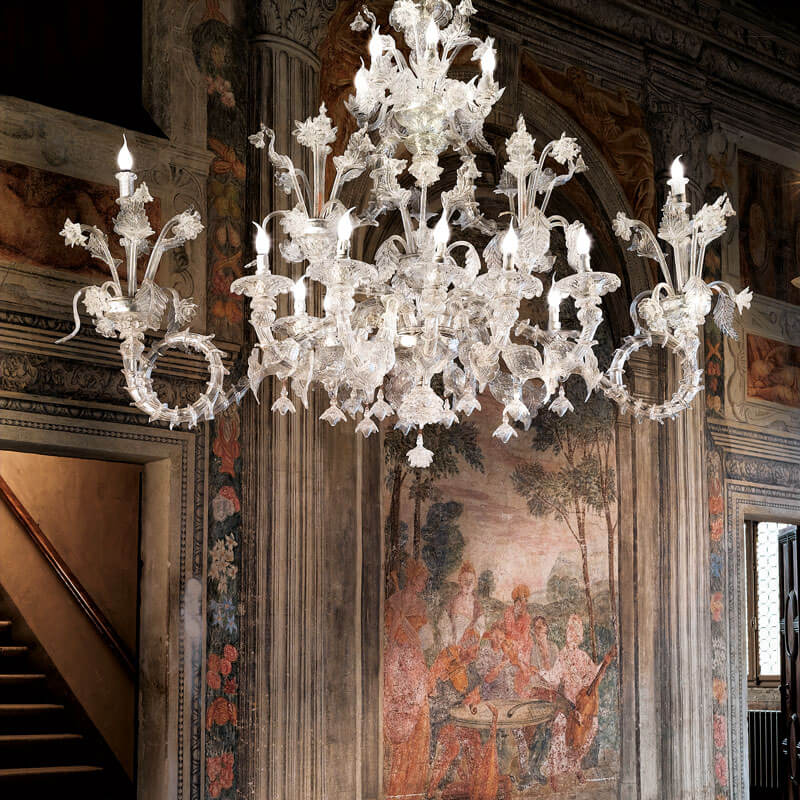 Arte Veneziana Люстра Barchetta от Arte Veneziana — в интерьере