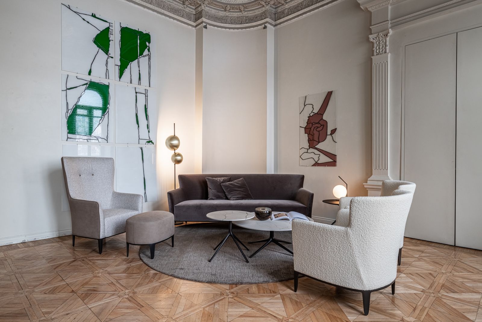 Poliform Кресло Gentleman RELAX от Poliform — в интерьере