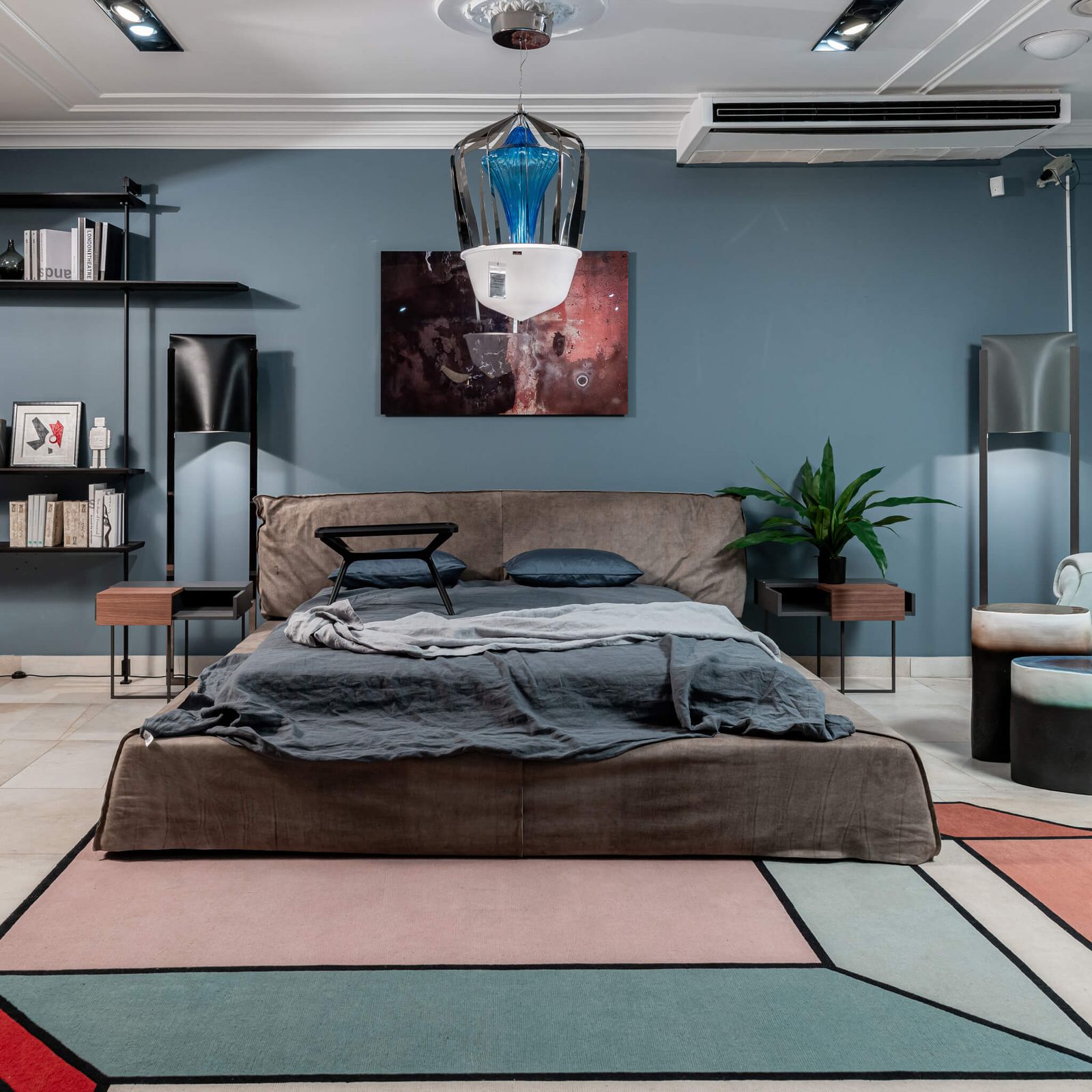 Baxter Кровать Paris 180 Bo.H kaki от Baxter — в интерьере