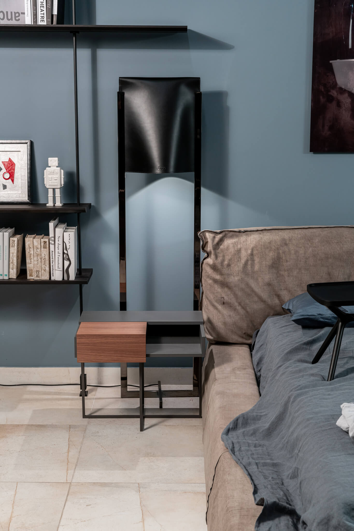 Baxter Кровать Paris 180 Bo.H kaki от Baxter — в интерьере