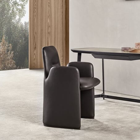 Poliform Стул Guest Leather от Poliform — в интерьере
