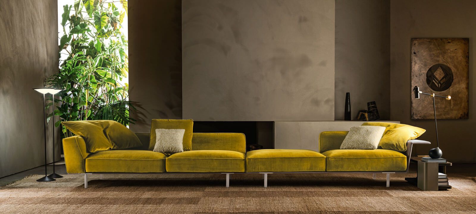 Molteni&C Диван Gregor от Molteni & C — в интерьере