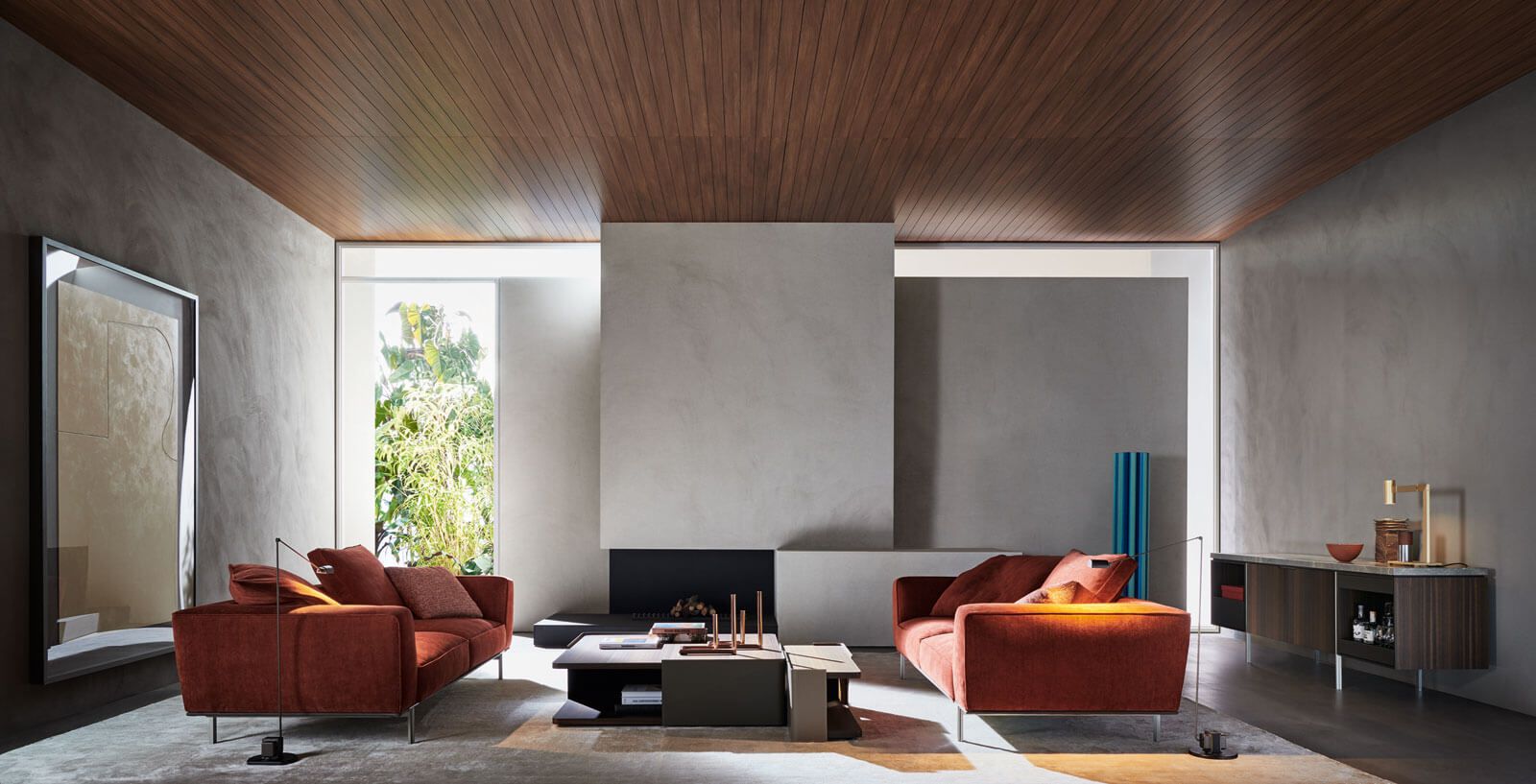 Molteni&C Диван Gregor от Molteni & C — в интерьере