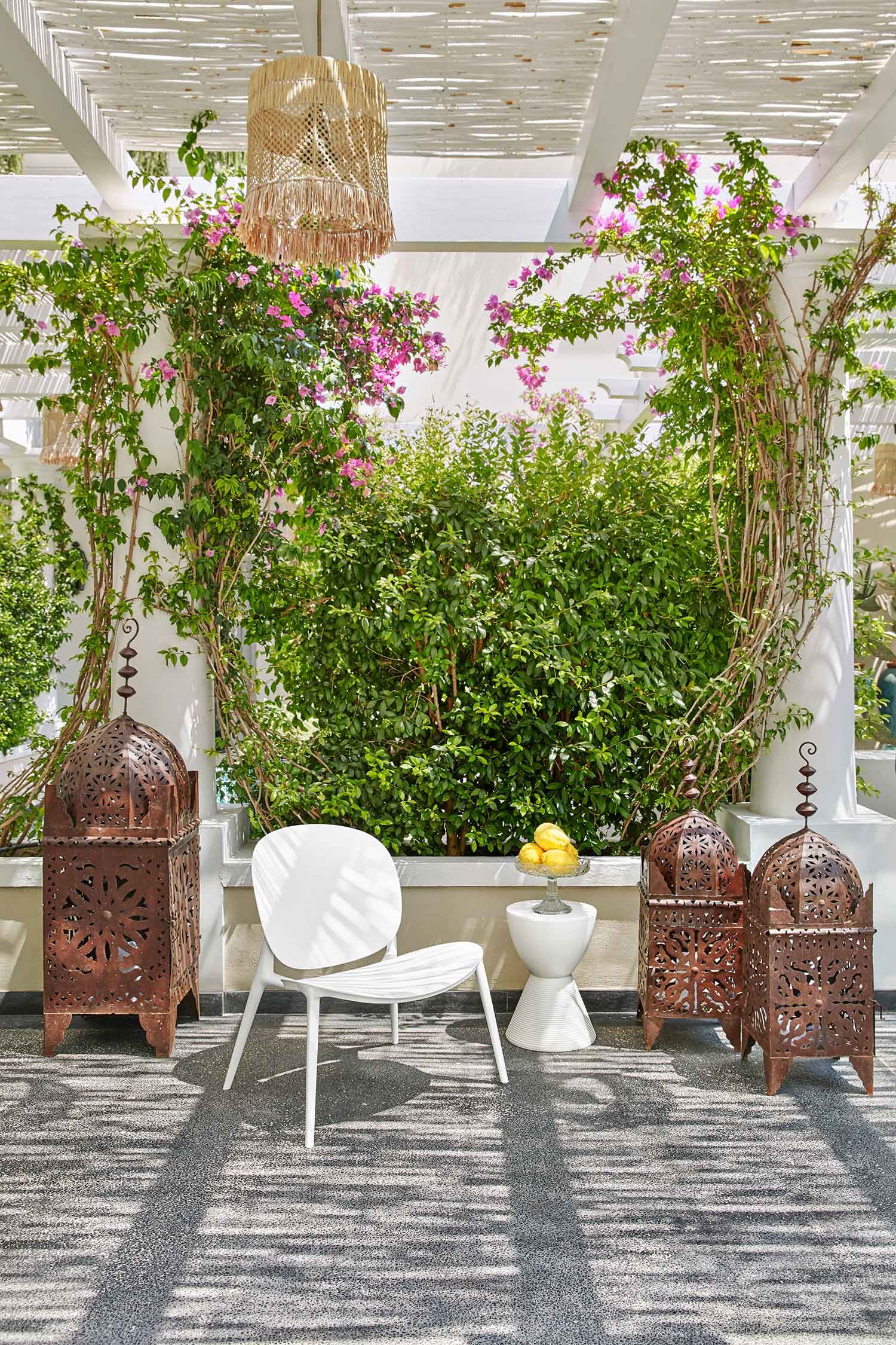 Kartell Уличный стул Be Bop от Kartell — в интерьере
