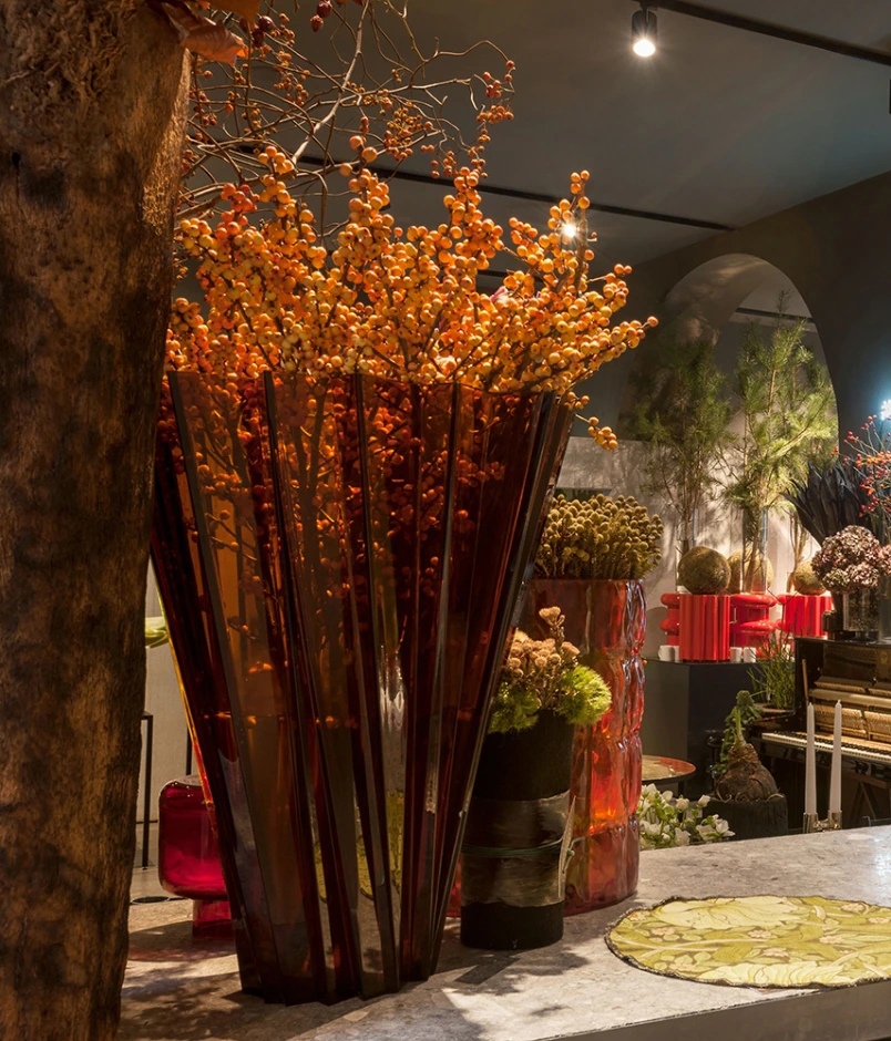 Kartell Ваза Shanghai от Kartell — в интерьере
