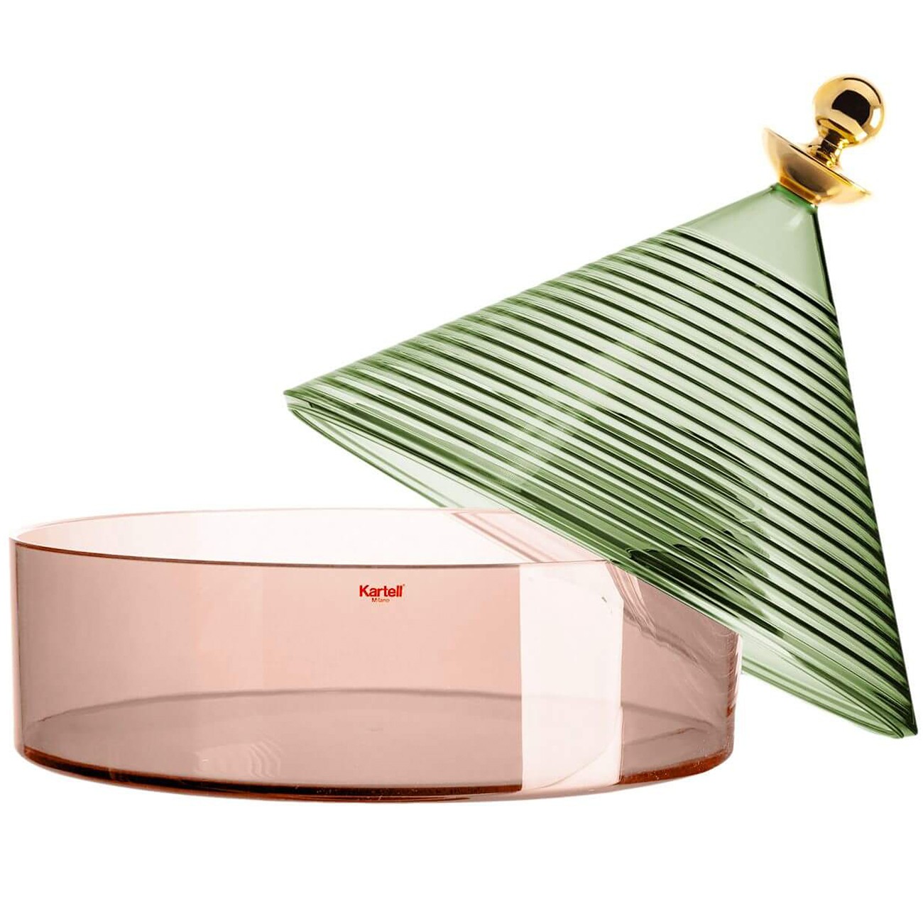 Kartell Посуда Trullo Crystal/Smoke Grey от Kartell