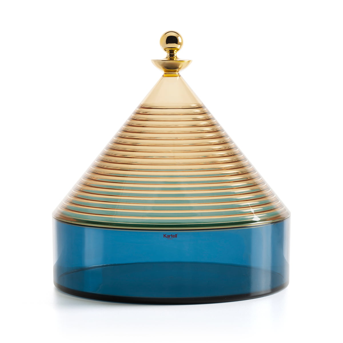 Kartell Посуда Trullo Crystal/Smoke Grey от Kartell