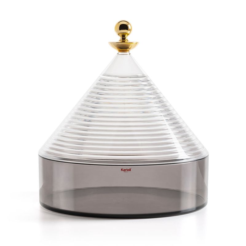 Kartell Посуда Trullo Crystal/Smoke Grey от Kartell