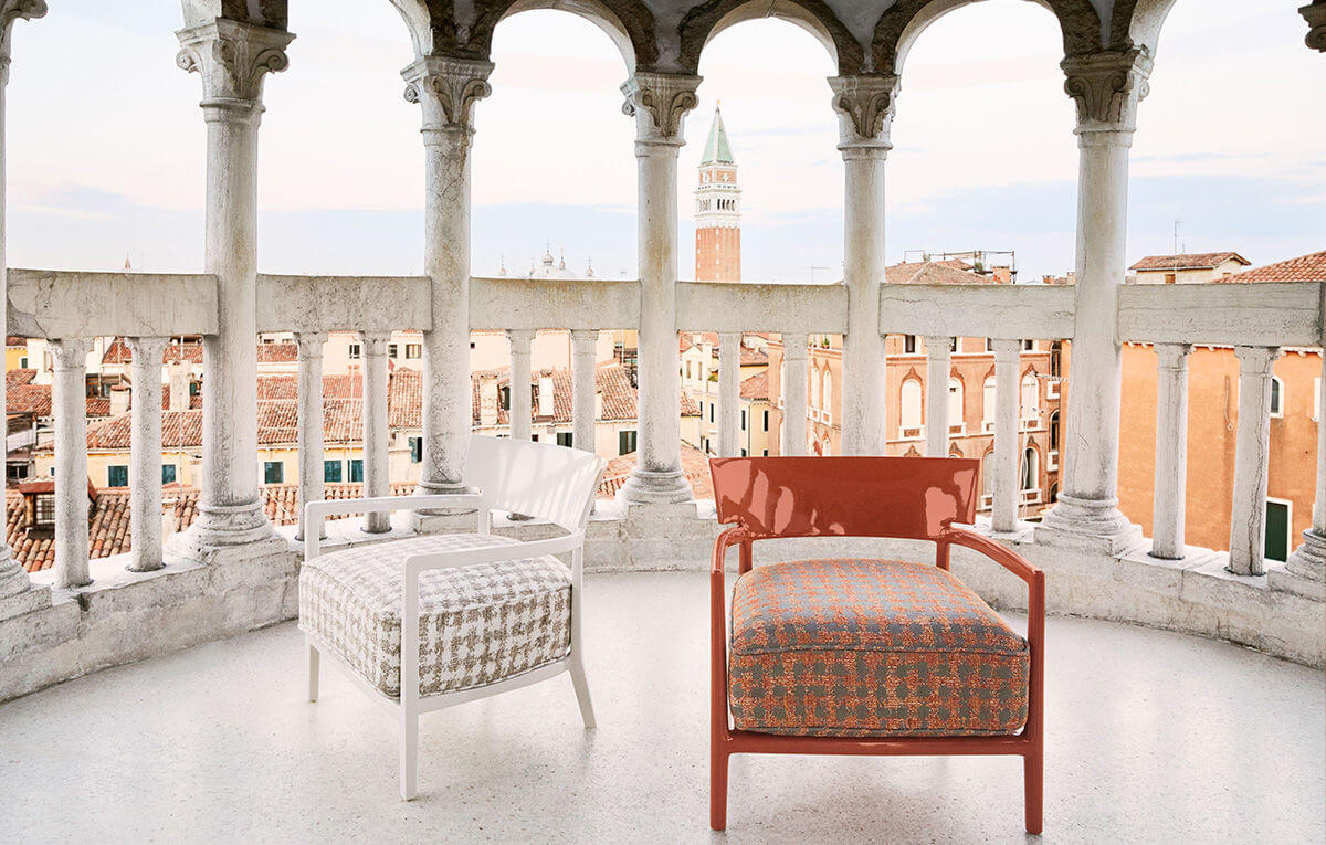 Kartell Кресло Cara от Kartell — в интерьере