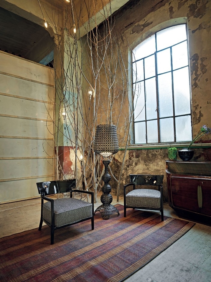 Kartell Кресло Cara от Kartell — в интерьере