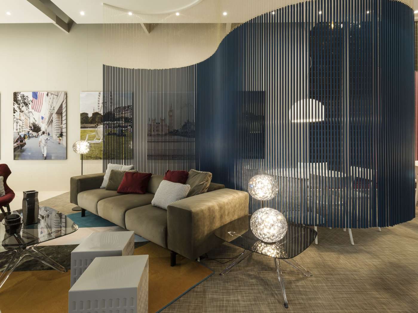 Kartell Журнальный столик Blast от Kartell — в интерьере