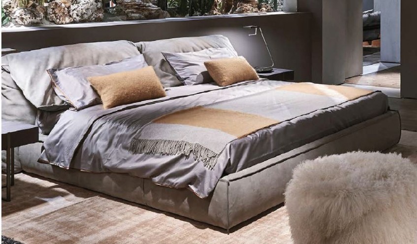 Baxter Кровать Casablanca Kashmir Mousse от Baxter — в интерьере